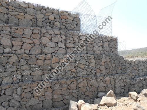 Double Twisted Hexagonal Mesh Gabions