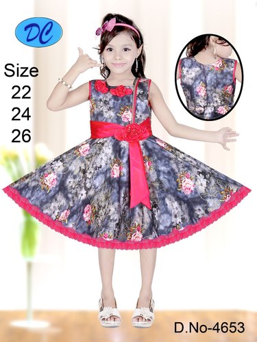 Girls Floral Frock