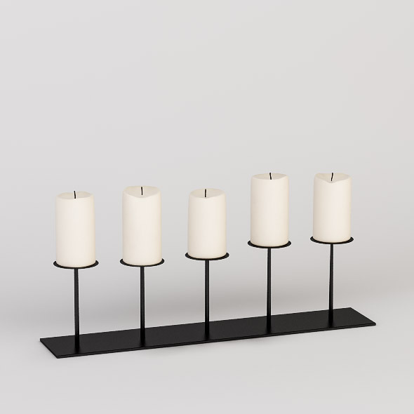 Inline Candle Holder