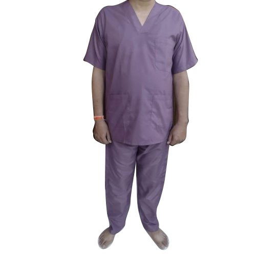 Purple Hospital Scrub Suit