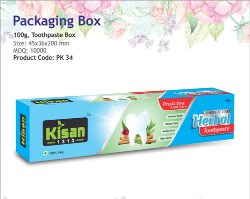 Toothpaste Packaging Box