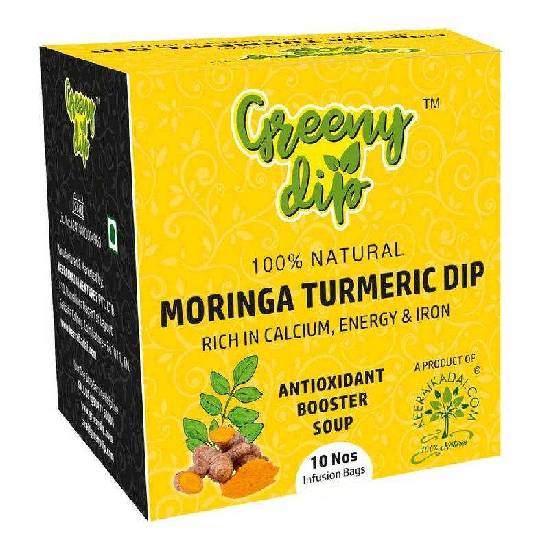 Moringa Turmeric Dip Drink