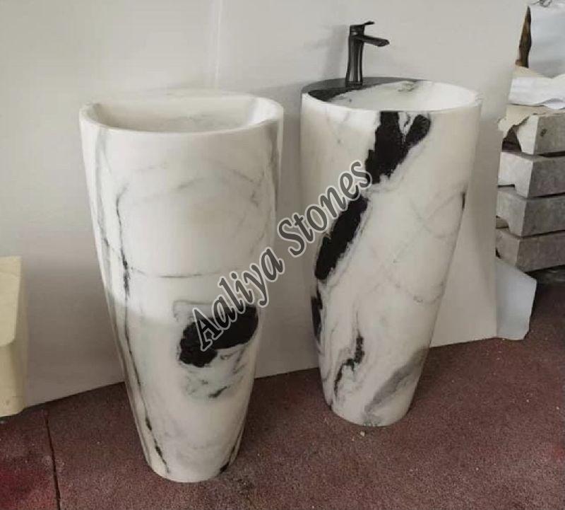 Marble Pedestal Basins