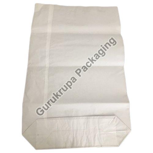White Multiwall Paper Bag