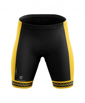Yellow Men’s Cycling Shorts