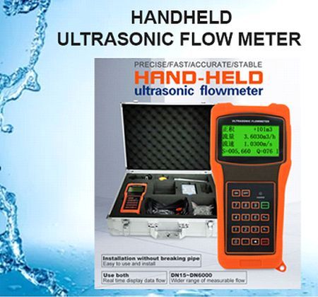 Portable Ultrasonic Flow Meter