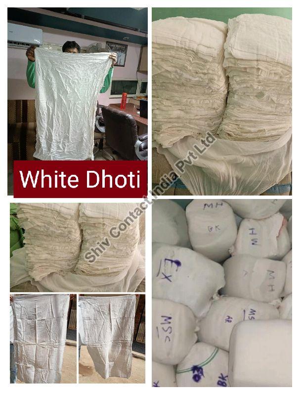 White Old Dhoti