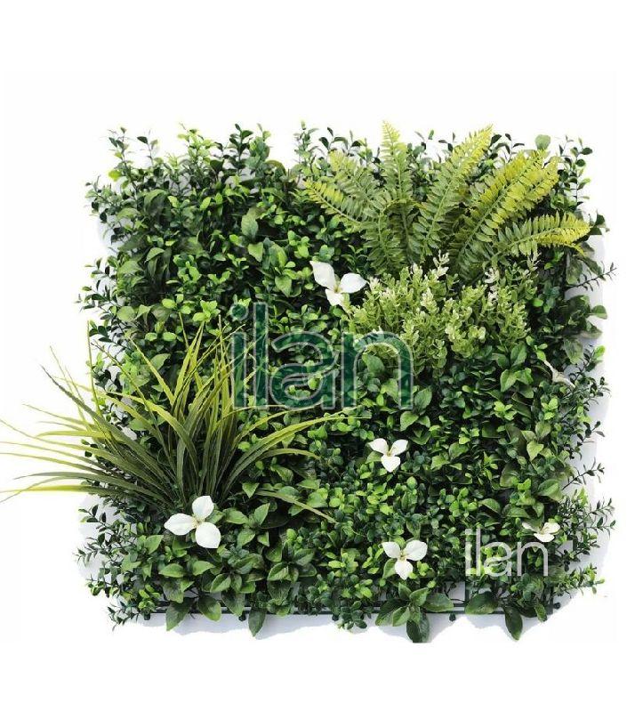 50x50 Cm Winter Wild Flower Artificial Green Wall