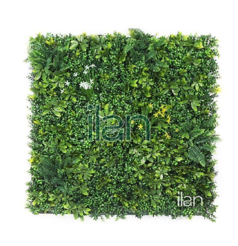 100x100 Cm Amber Blossom Artificial Green Wall