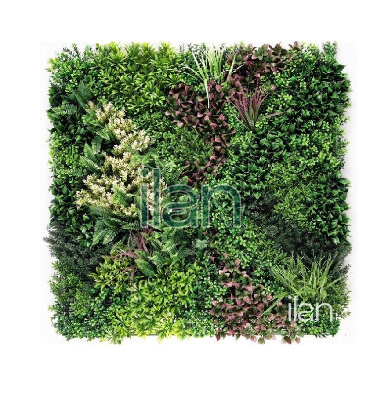 100x100 Cm Blooming Forest Artificial Green Wall
