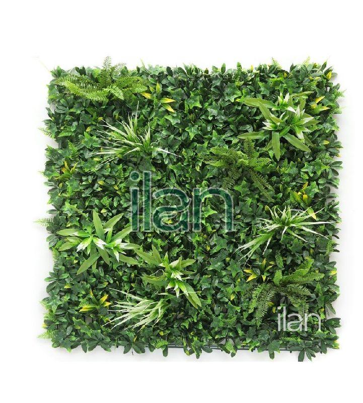 100X100 Cm Evergreen Rush Artificial Green Wall
