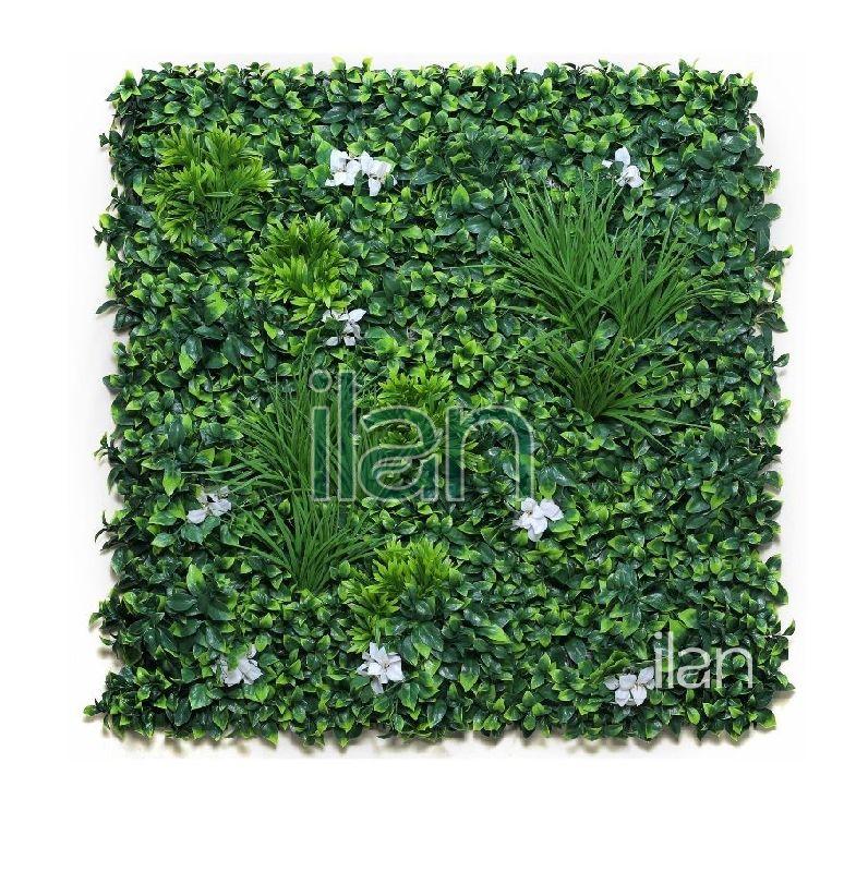 100x100 Cm Winter Hues Artificial Green Wall