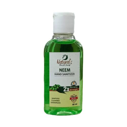 Naturals Care For Beauty Neem Hand Sanitizer-60ml