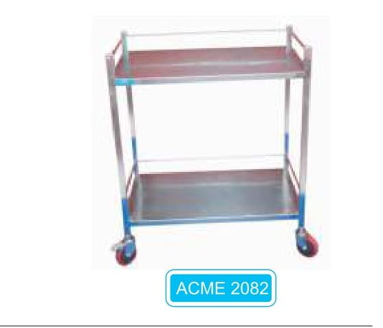 18x24 Inch Stainless Steel Instrument Trolley