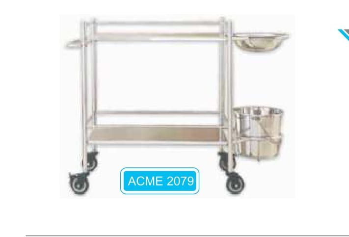Mild Steel Dressing Trolley