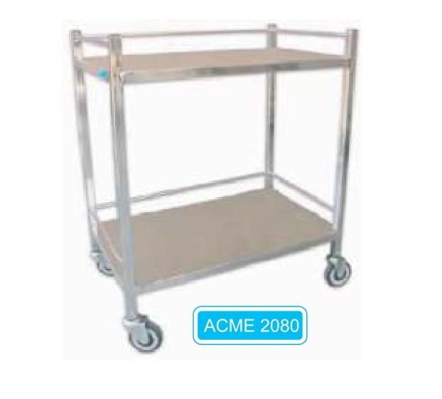 18x30 Inch Stainless Steel Instrument Trolley