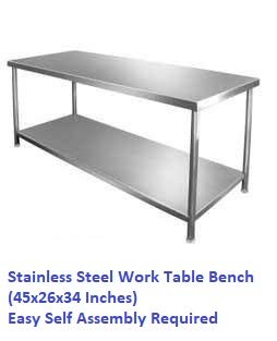 Beauty Stainless Steel Work Table
