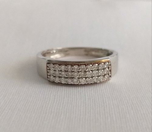 Mens Diamond Band Ring