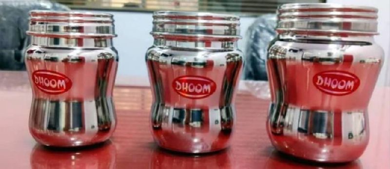 Dhoom Stainless Steel Damru Shape Pot