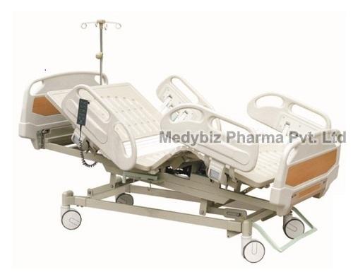 5 Function Motorized Hospital Bed With ABS Panel