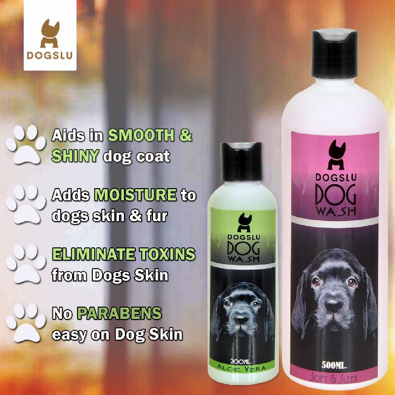 Aloe Vera & Soft Sleek Dog Wash Shampoo