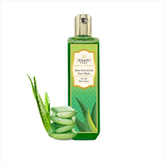 Aloe Vera Scrub Face Wash