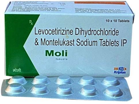 Levocetirizine Dihydrochloride And Montelukast Sodium Tablets