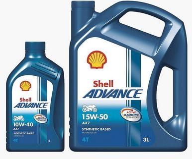 Shell Advance AX7 4 Stoke Engine Oil