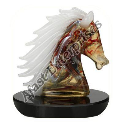 Horse Head Showpiece