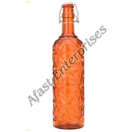 O1.A (l Orange Glass Bottle)