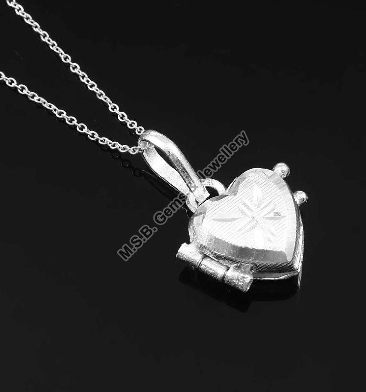 925 Sterling Silver Love Heart Pendant
