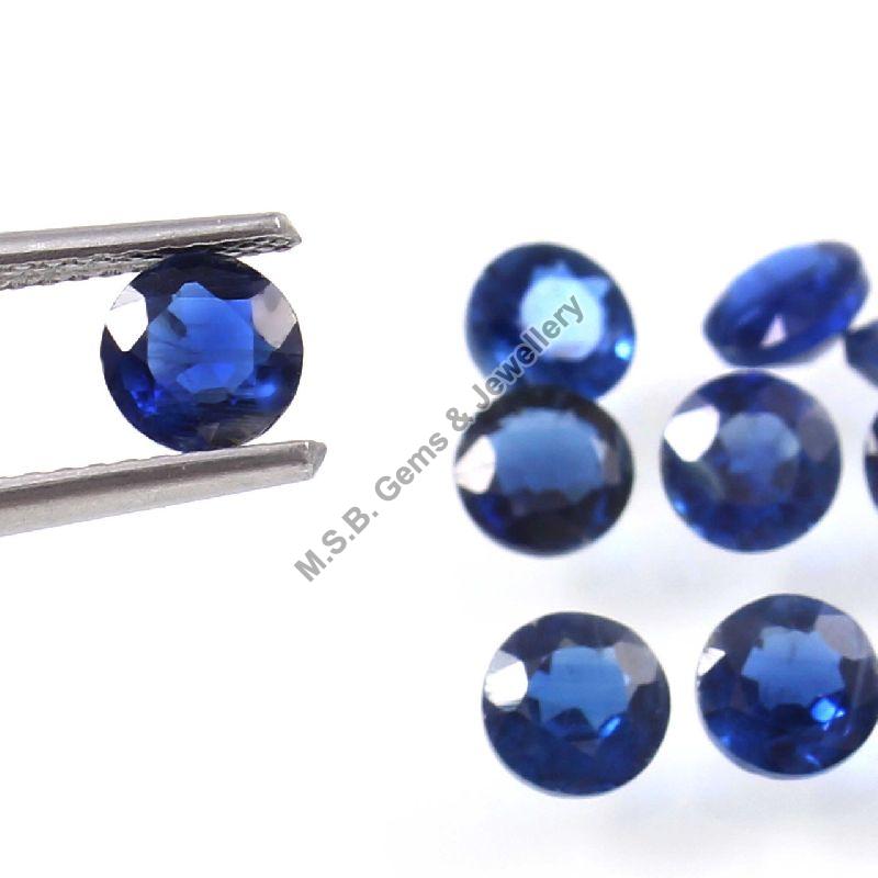 AAA+ Quality Natural Kyanite Faceted Cut Quality Round Cut Gemstone