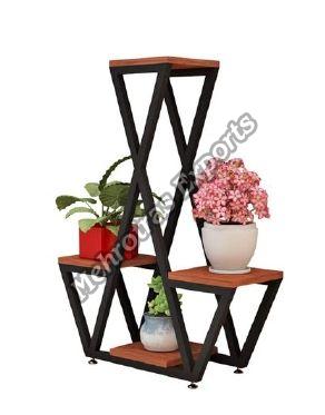 Cross Style Flower Pot Stand