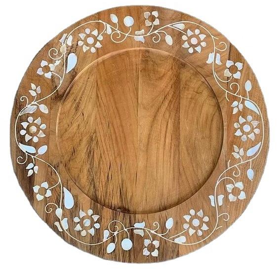Mother Of Pearl Inlay Plate