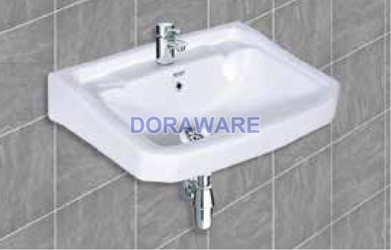 Taiwan Ceramic Wall Mounted Wash Basin