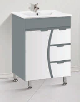 8001-B Series PVC Floor Mounted Vanity Cabinet