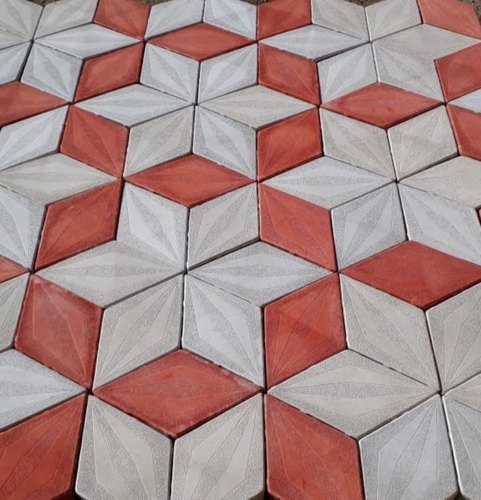 Cement Interlocking Parking Floor Tiles