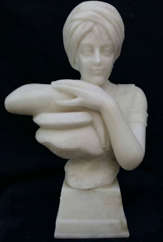 Stone Lady Statue