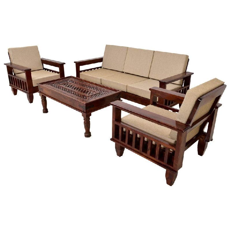 Wooden Sofa Set