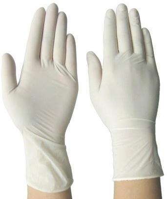 White Latex Gloves