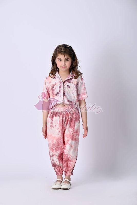 Girls Leora Hand Dyed Co-ord Set