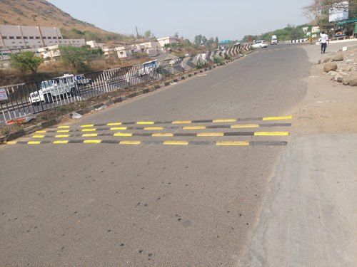 Rubber Rumbler Strip Speed Bump
