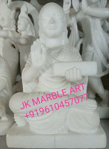 Marble Chaitanya Mahaprabhu Statue
