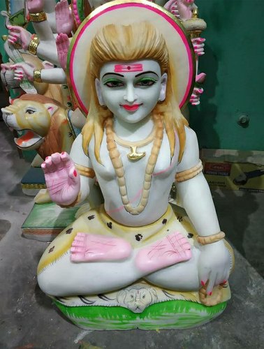 Marble Goarkhnath Statue