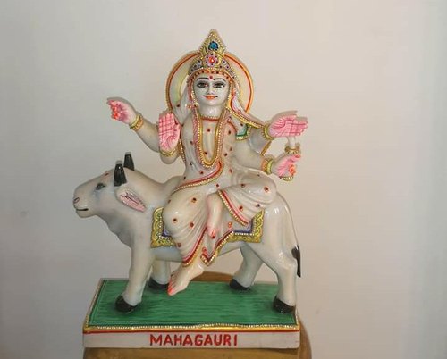 Marble Maha Gauri Statue