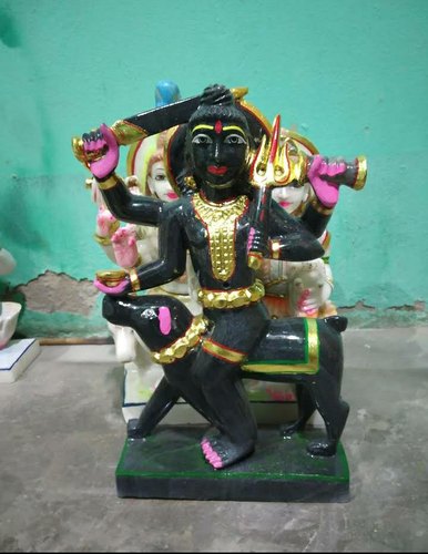 Marble Standing Mahakali Statue