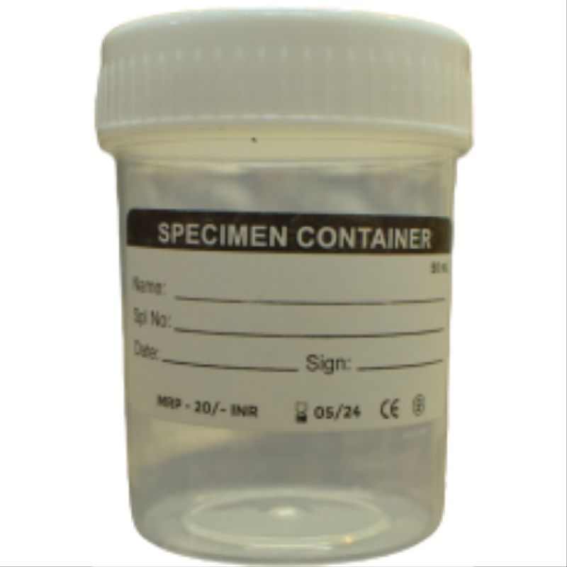 50ml Urine Containers Manufacturer Supplier from Delhi India