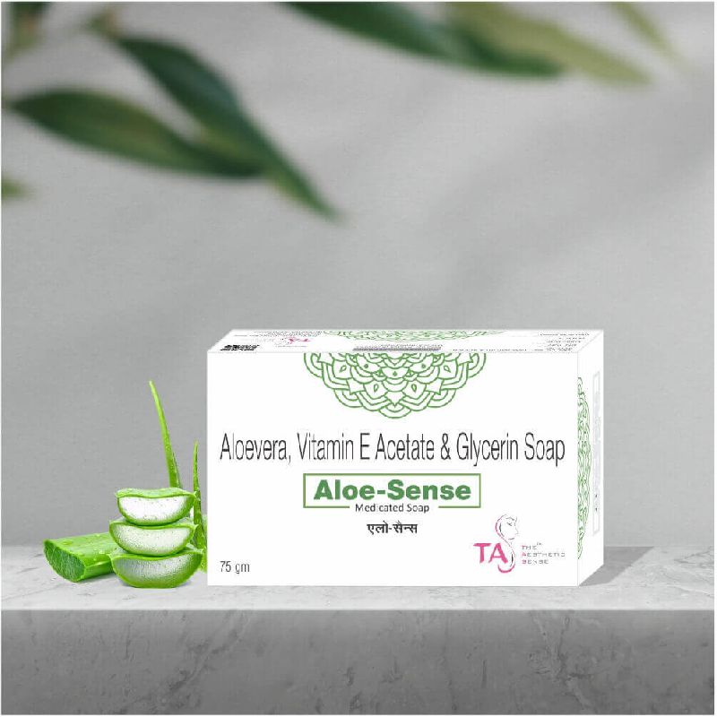 Aloe Vera Soap with Vitamin E & Glycerine