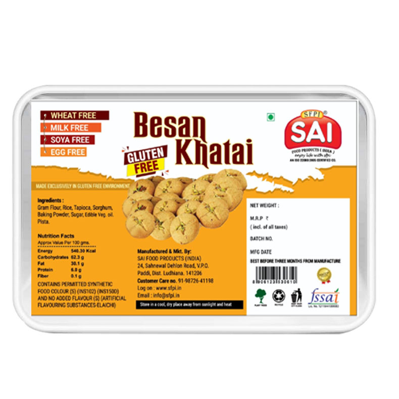 Besan Khatai Cookies