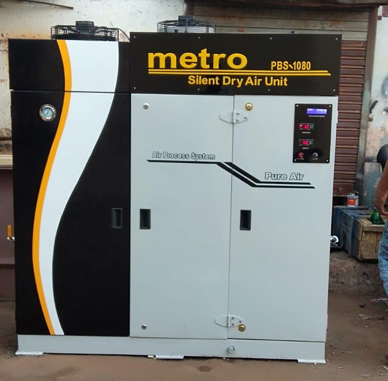 Metro 10HP Silent Dry Air Compressor Unit